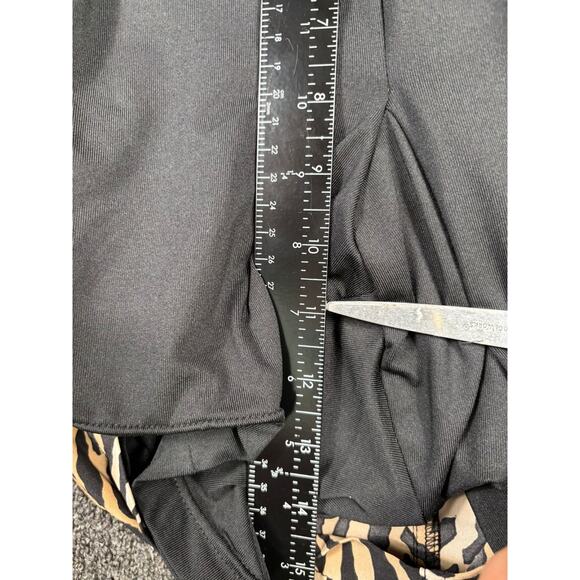 Zenergy Golf by Chico's Zebra Print Skirt Skort Womens Size 4 US XXL Multicolor - Picture 9 of 11